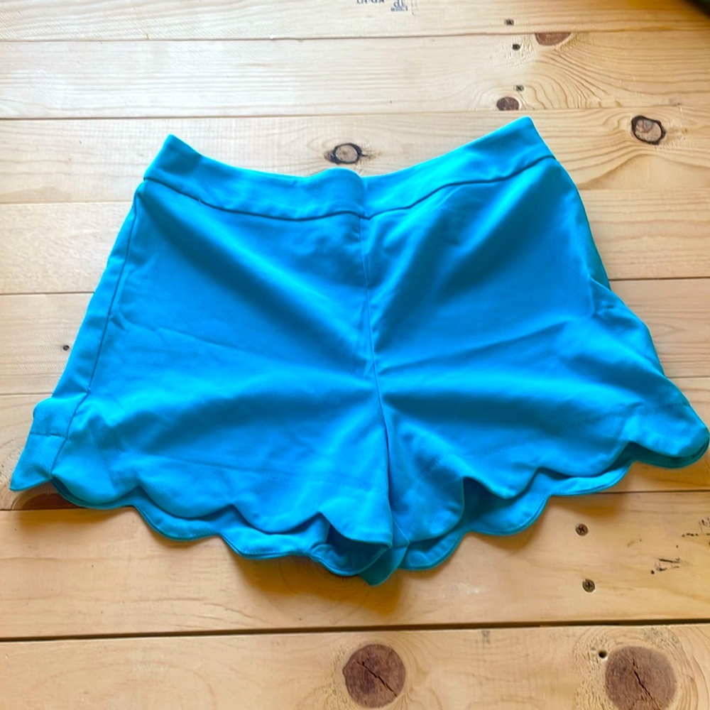 Y2K Blue bloomer shorts!